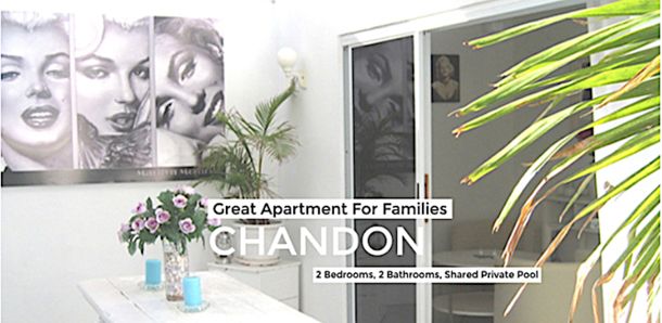 2 BEDROOM APARTMENT "CHANDON I" - 4 guests